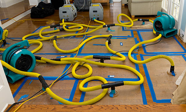 Professional Crawl Space Water Removal technician working in Atco, NJ